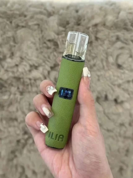 哩亞電子煙主機革調系列 ILIA皮革主機 Gucci綠