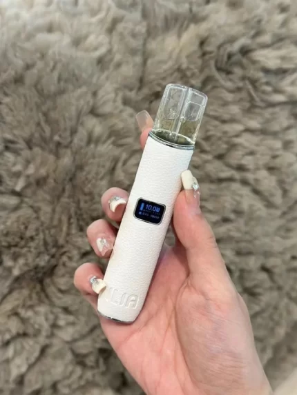 哩亞電子煙主機革調系列 ILIA皮革主機 幕雪白