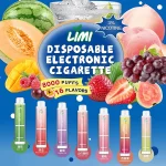 LIMI電子煙 辣妹發光棒 LIMI 8000口抛棄式電子煙