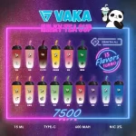 奶茶杯VAKA 7500口一次性電子煙
