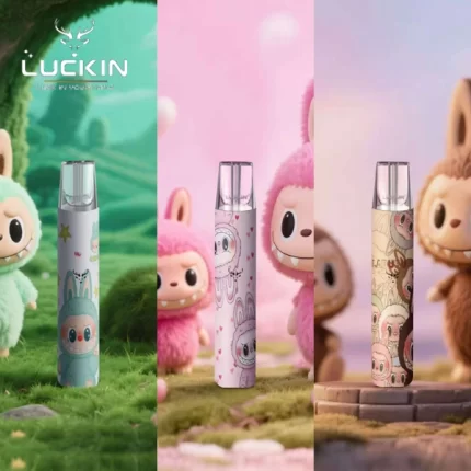 幸運LUCKIN電子煙主機 泡泡馬特拉布布Labubu潮玩聯名款